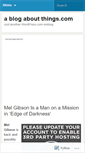 Mobile Screenshot of ablogaboutthings.wordpress.com
