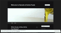 Desktop Screenshot of hannahatcentrafoods.wordpress.com