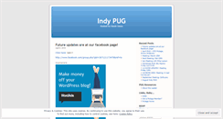 Desktop Screenshot of indypug.wordpress.com