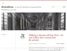 Tablet Screenshot of dvarakesa.wordpress.com