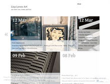 Tablet Screenshot of lisaatwork.wordpress.com