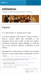 Mobile Screenshot of nihilalieno.wordpress.com