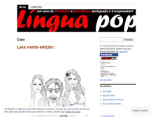 Tablet Screenshot of linguapop.wordpress.com