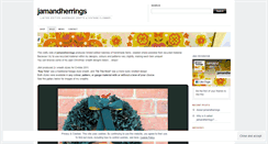 Desktop Screenshot of jamandherrings.wordpress.com