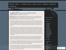 Tablet Screenshot of motorsite.wordpress.com