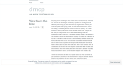 Desktop Screenshot of drncp.wordpress.com