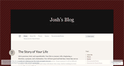 Desktop Screenshot of joshberrus.wordpress.com