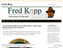 Tablet Screenshot of fredkopp.wordpress.com