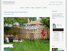 Tablet Screenshot of butterandyolk.wordpress.com