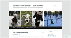 Desktop Screenshot of cardioandcanines.wordpress.com