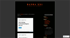 Desktop Screenshot of bandaxx1.wordpress.com