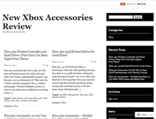Tablet Screenshot of newxboxacccessories.wordpress.com