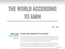 Tablet Screenshot of amin245.wordpress.com