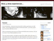 Tablet Screenshot of mujerkaliente.wordpress.com