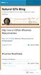 Mobile Screenshot of naturalqts.wordpress.com