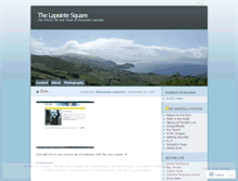 Tablet Screenshot of lapointe.wordpress.com