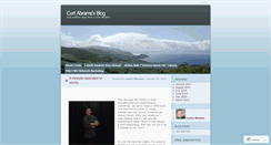 Desktop Screenshot of curtabrams.wordpress.com