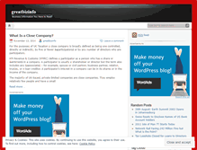 Tablet Screenshot of greatbizinfo.wordpress.com