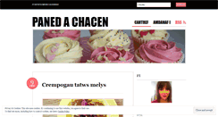 Desktop Screenshot of panedachacen.wordpress.com