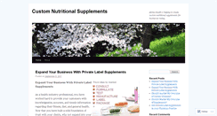 Desktop Screenshot of alcreahealth.wordpress.com