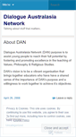 Mobile Screenshot of dialogueaustralasianetwork.wordpress.com