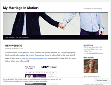 Tablet Screenshot of marriageinmotion.wordpress.com