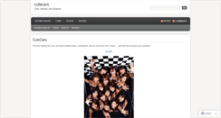 Desktop Screenshot of cutecars.wordpress.com