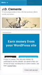 Mobile Screenshot of jdeclemente.wordpress.com