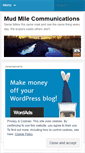 Mobile Screenshot of mudmile.wordpress.com