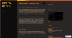 Desktop Screenshot of beritakediri.wordpress.com