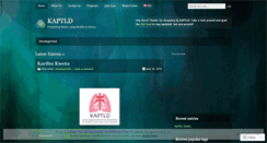 Desktop Screenshot of kaptld.wordpress.com