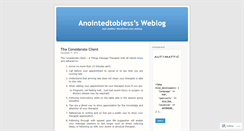 Desktop Screenshot of anointedtobless.wordpress.com
