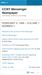 Mobile Screenshot of ccnymess.wordpress.com