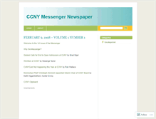 Tablet Screenshot of ccnymess.wordpress.com