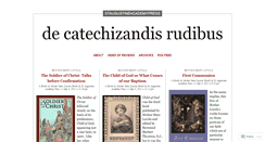 Desktop Screenshot of catechizingtheuninstructed.wordpress.com