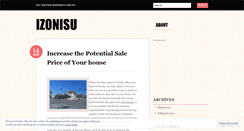 Desktop Screenshot of izonisu.wordpress.com