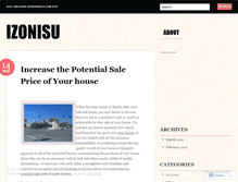 Tablet Screenshot of izonisu.wordpress.com