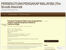 Tablet Screenshot of pengakapboleh.wordpress.com