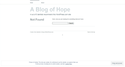 Desktop Screenshot of bricehope.wordpress.com