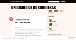 Desktop Screenshot of diariodegordibuenas.wordpress.com