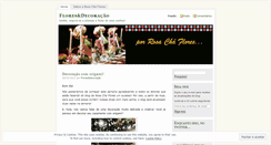 Desktop Screenshot of floresedecoracao.wordpress.com