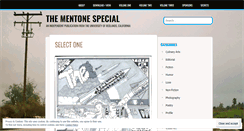 Desktop Screenshot of mentonespecial.wordpress.com