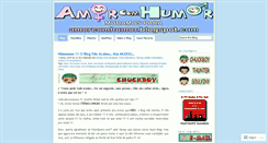 Desktop Screenshot of amorcomhumor.wordpress.com