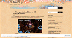 Desktop Screenshot of giulioverde.wordpress.com