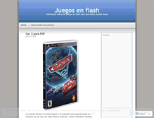 Tablet Screenshot of juegosenflash.wordpress.com