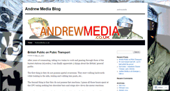 Desktop Screenshot of andrewmedia.wordpress.com