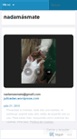 Mobile Screenshot of nadamasmate.wordpress.com