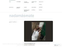 Tablet Screenshot of nadamasmate.wordpress.com