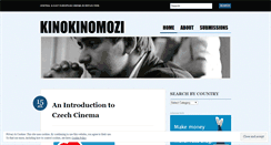 Desktop Screenshot of kinokinomozi.wordpress.com