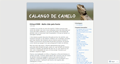 Desktop Screenshot of calangodecamelo.wordpress.com